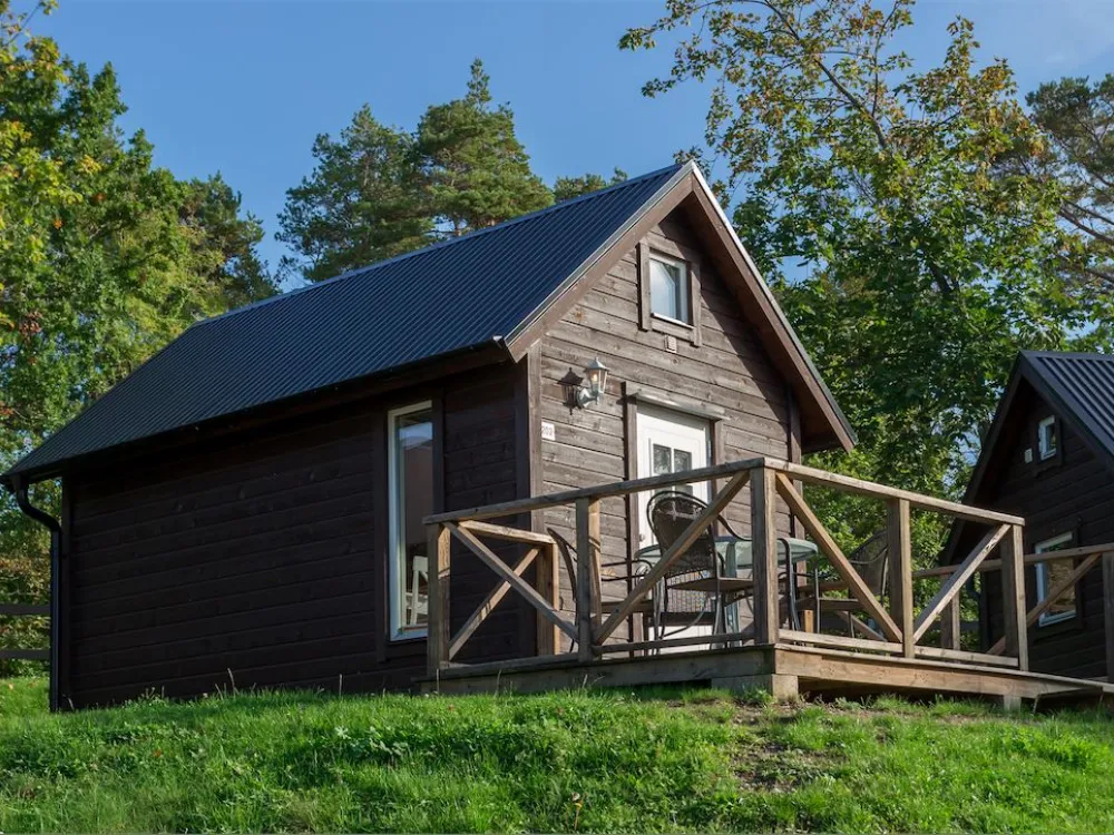 Ferienhaus "Strandhugget" 4 Betten, 15 qm (ohne WC/Dusche)