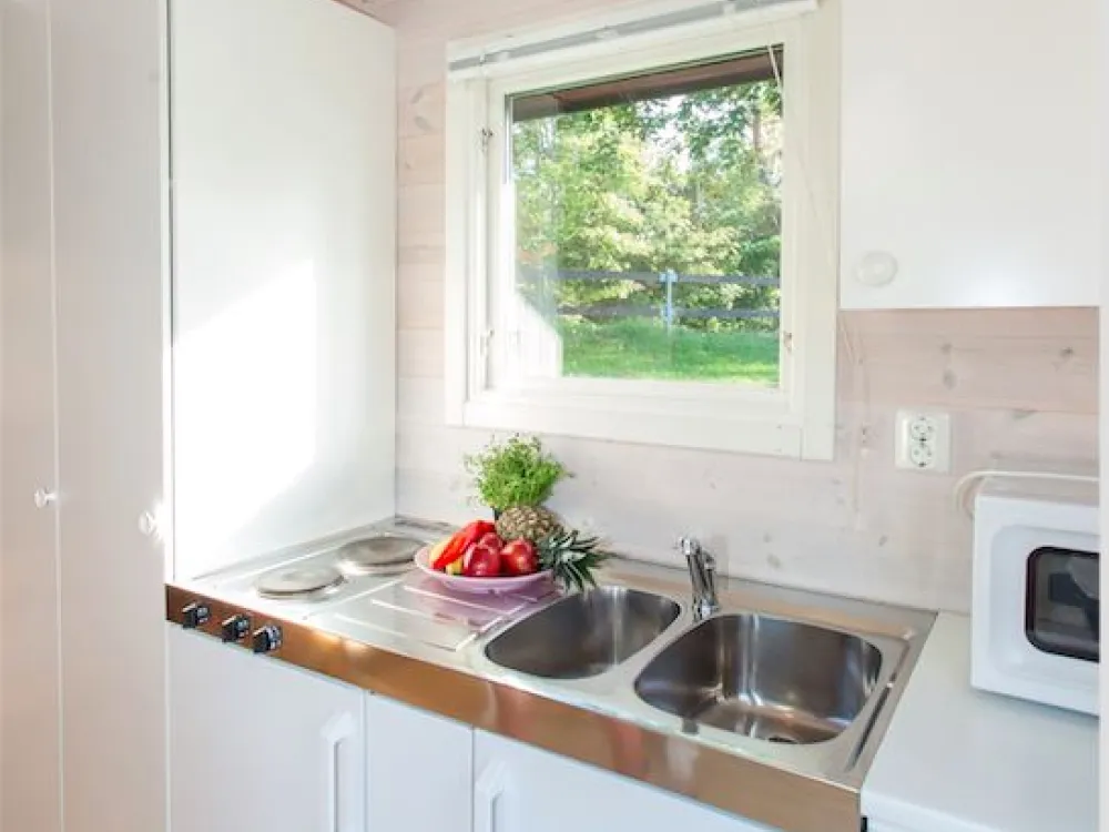 Ferienhaus "Strandhugget" 4 Betten, 15 qm (ohne WC/Dusche)